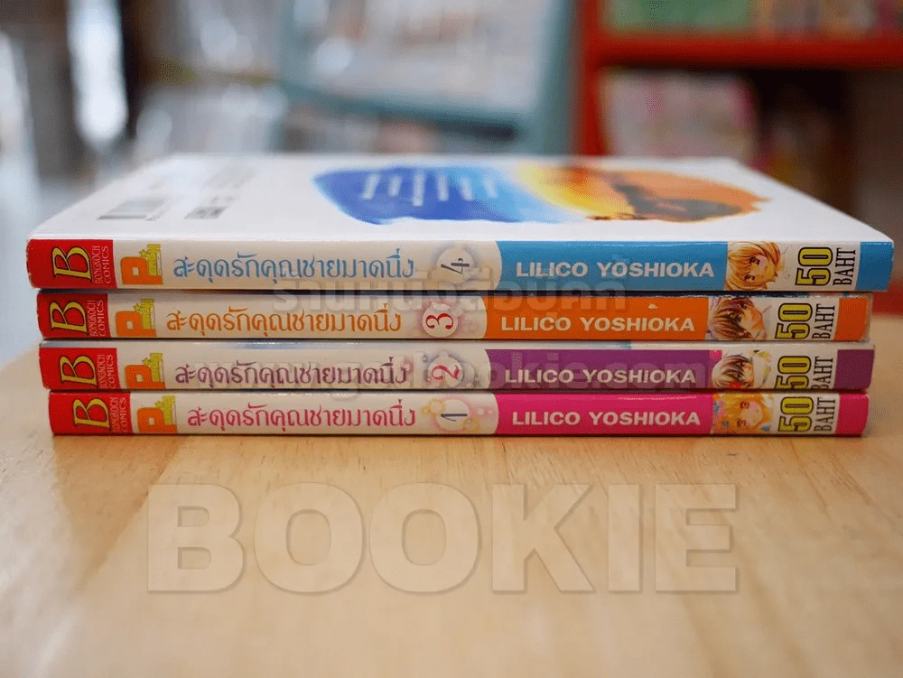 สะดุดรักคุณชายมาดนิ่ง 4 เล่มจบ (สภาพดี) รูปที่ 2
