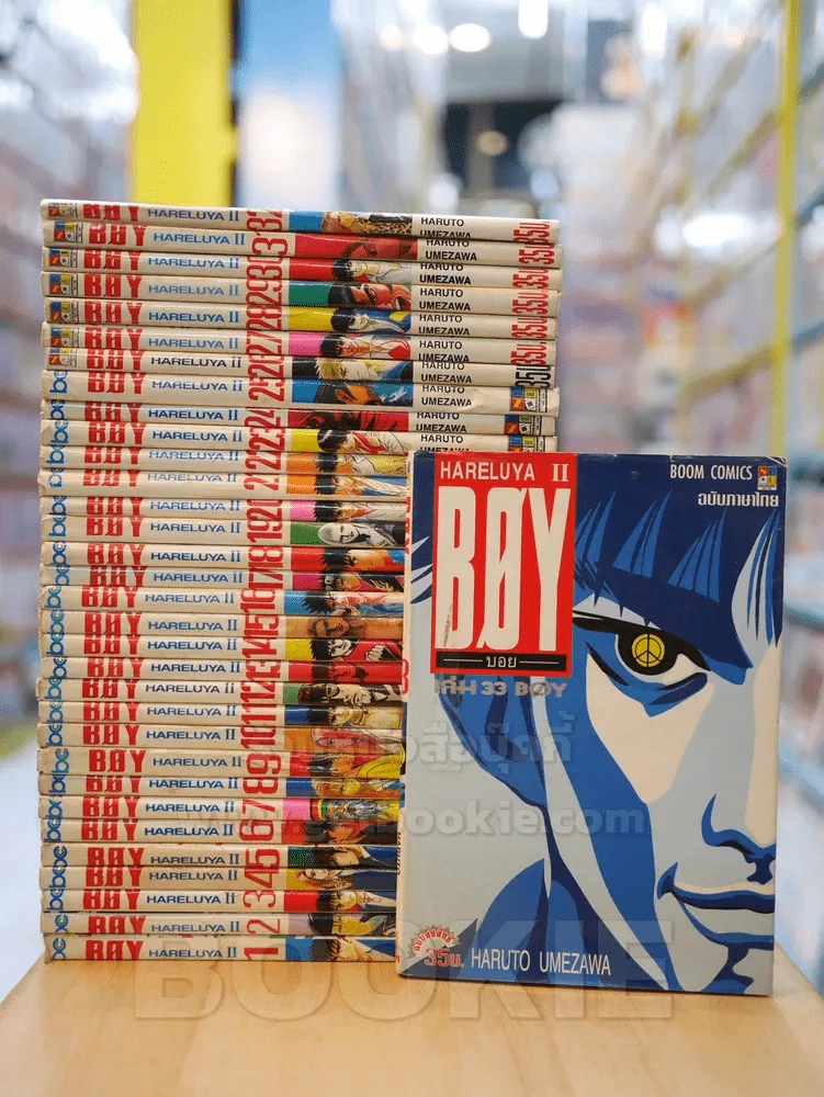 Boy Hareluya II ครบชุด 33 เล่มจบ (เล่ม 4/5 สภาพบวมน้ำ) รูปที่ 1