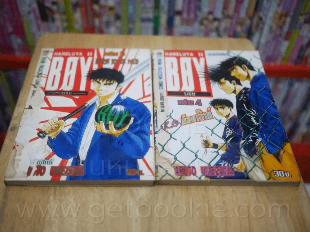Boy Hareluya II ครบชุด 33 เล่มจบ (เล่ม 4/5 สภาพบวมน้ำ) รูปที่ 6