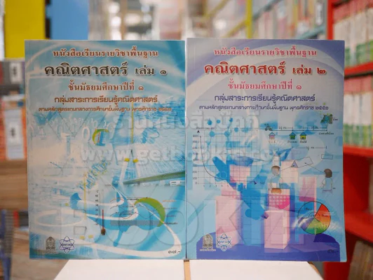 คณิตศาสตร์ ม.1 เล่ม 1-2 รูปที่ 1