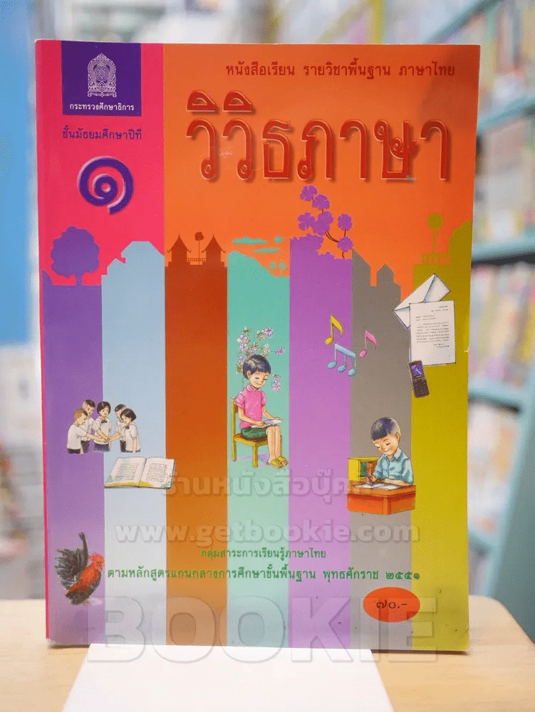 หนังสือเรียน รายวิชาพื้นฐาน ภาษาไทย วิวิธภาษา ม.1 รูปที่ 1