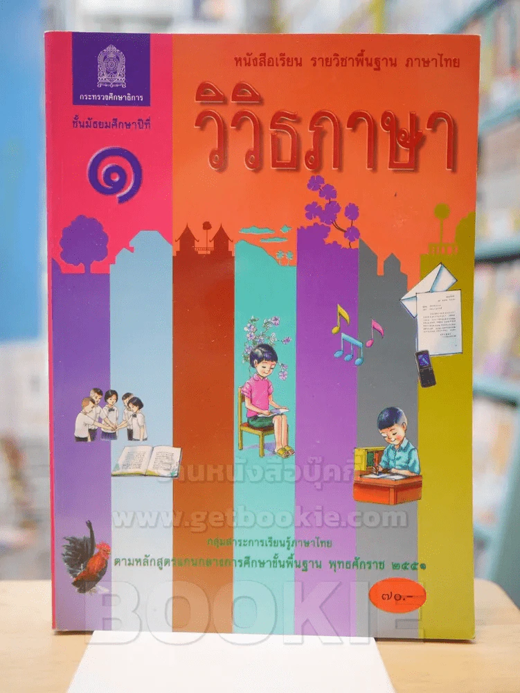 หนังสือเรียน รายวิชาพื้นฐาน ภาษาไทย วิวิธภาษา ม.1 รูปที่ 1