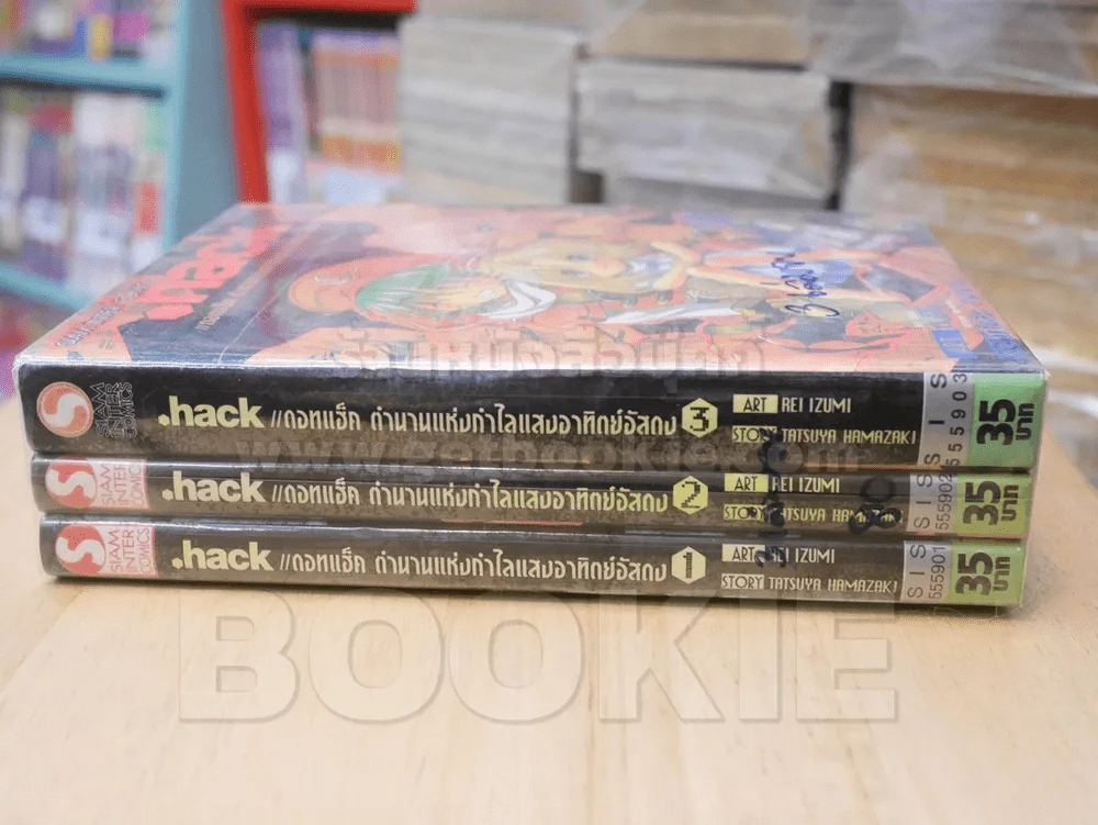 .hack//ดอทอฮ็ค ตำนานแห่งกำไลแสงอาทิตย์อัสดง 3 เล่มจบ รูปที่ 2