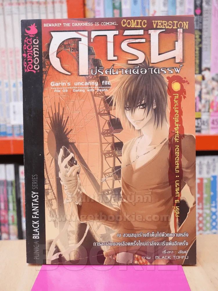 การิน ปริศนาคดีอาถรรพ์ คดีที่ 3 บทแรก เกมลองของ สวนสนุกต้องสาป (การ์ตูน) รูปที่ 1