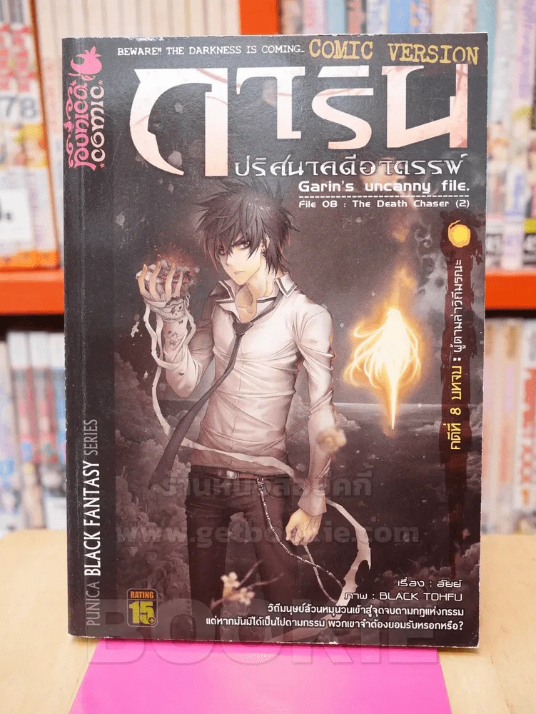 การิน ปริศนาคดีอาถรรพ์ คดีที่ 8 บทจบ ผู้ตามล่าวิถีมรณะ (การ์ตูน) รูปที่ 1