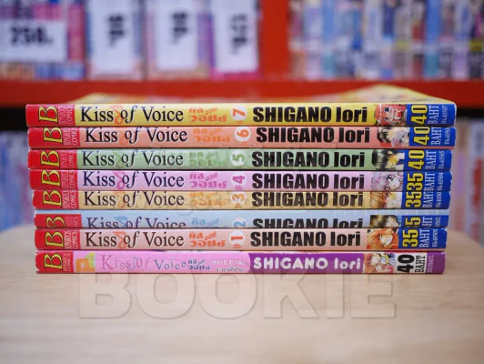 Kiss of voice 7 เล่มจบ + ภาคพิเศษ เล่มเดียวจบ (สภาพดีมาก) รูปที่ 2