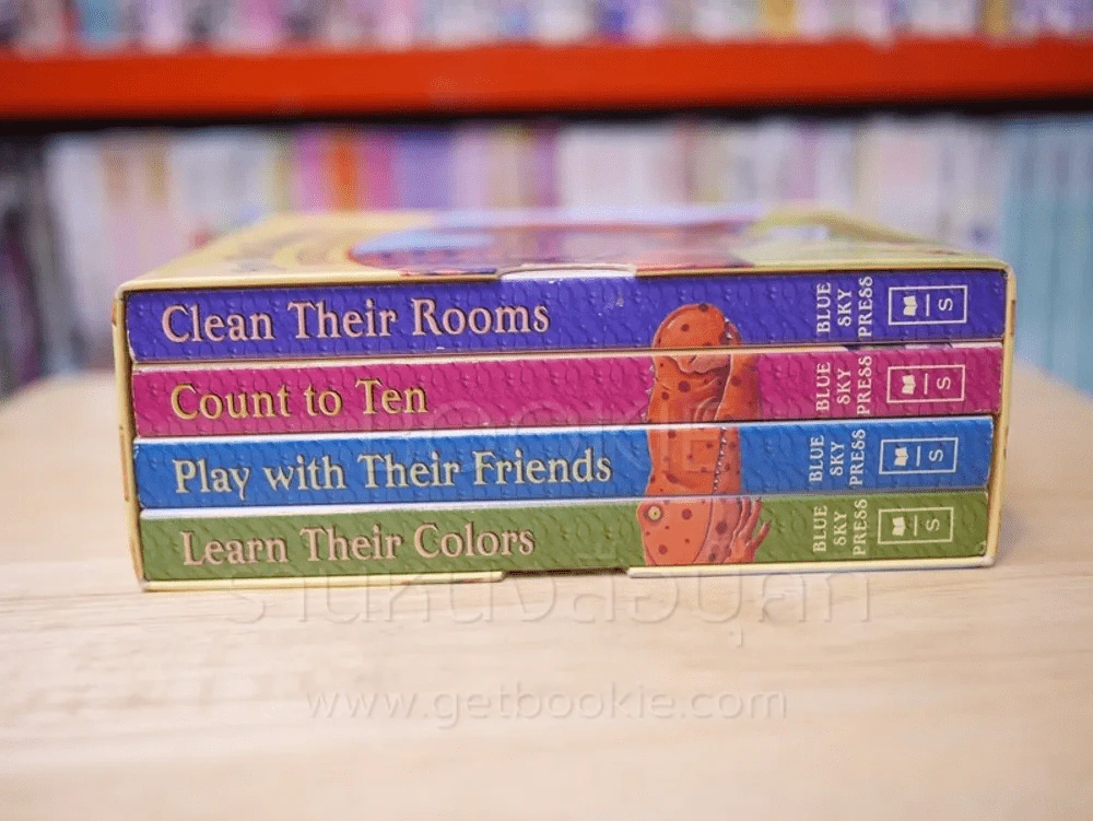 How Do Dinosaurs Pocket Library 4 เล่ม Boxset รูปที่ 3