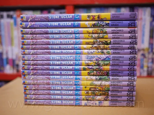 Jojo Part 6 Stone Ocean โจโจ้ ล่าข้ามศตวรรษ ภาค 6 17 เล่มจบ รูปที่ 2