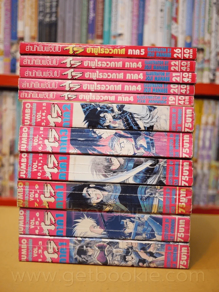 ไร ซามูไรอวกาศ ภาค 1-5 27 เล่มจบ (ขาดเล่ม 23/24/25/27) รูปที่ 2