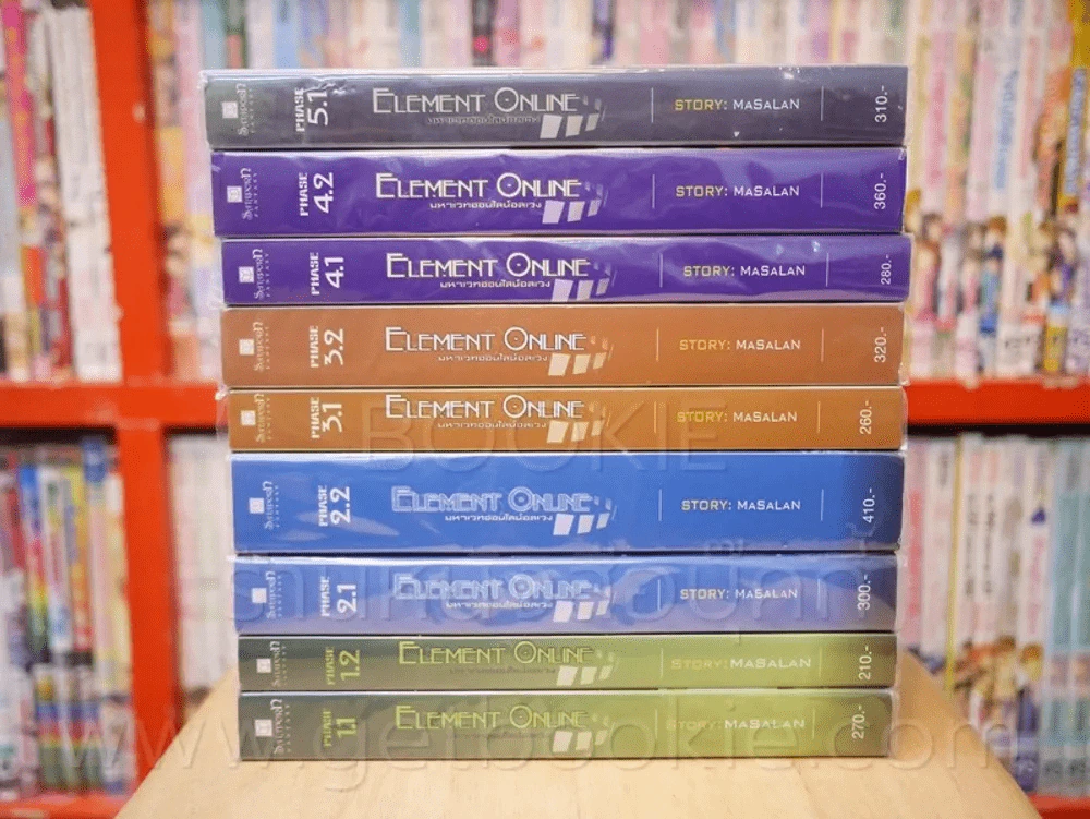 Element Online Phase 1.1 - 5.1 มหาเวทออนไลน์อลเวง 9 เล่ม รูปที่ 2