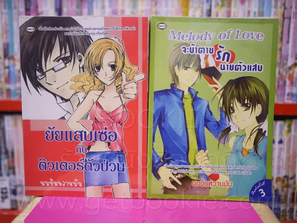 ยัยแสบเซ่อกับติวเตอร์ตัวป่วน + Melody of Love จะบ้าตายรักนายตัวแสบ 2 เล่ม รูปที่ 1