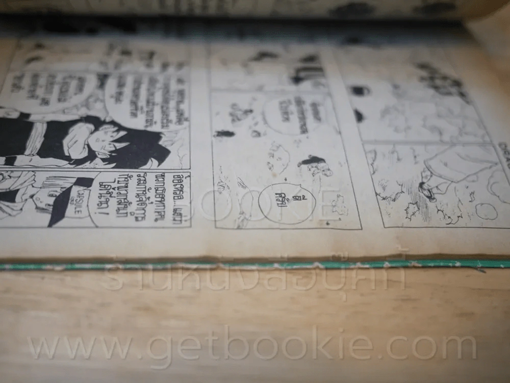 Dragon Ball ดราก้อนบอล 42 เล่มจบ (เล่ม 1/4/10/16/18/21/26/27/29/30/31 สภาพตามภาพ) รูปที่ 8