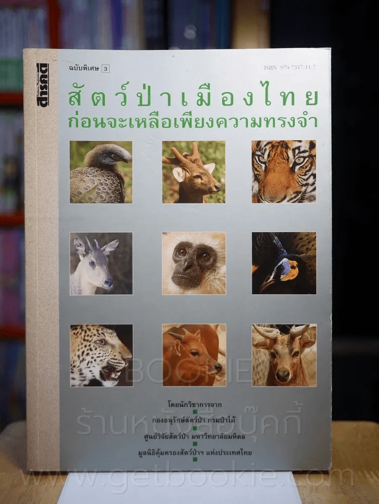 สัตว์ป่าเมืองไทย ก่อนจะเหลือเพียงความทรงจำ รูปที่ 1
