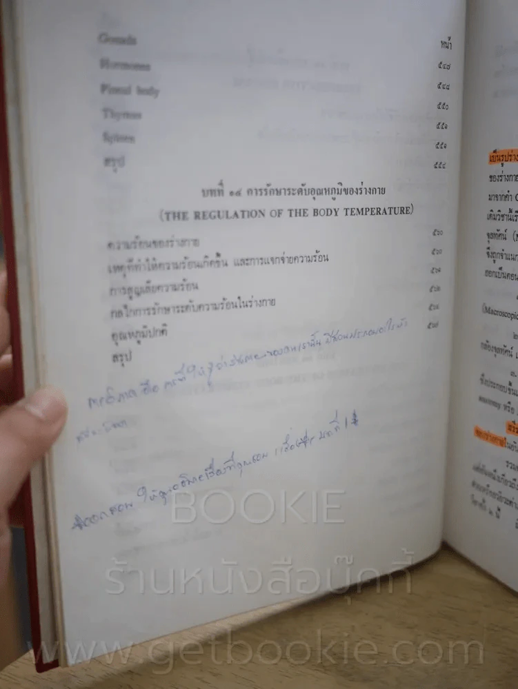 กายวิภาคศาสตร์และสรีรวิทยา โดย สนั่น สุขวัจน์ พ.ศ.2484 พิมพ์ครั้งที่ 15 พ.ศ. 2528 (มีรอยขีดเขียน) รูปที่ 14