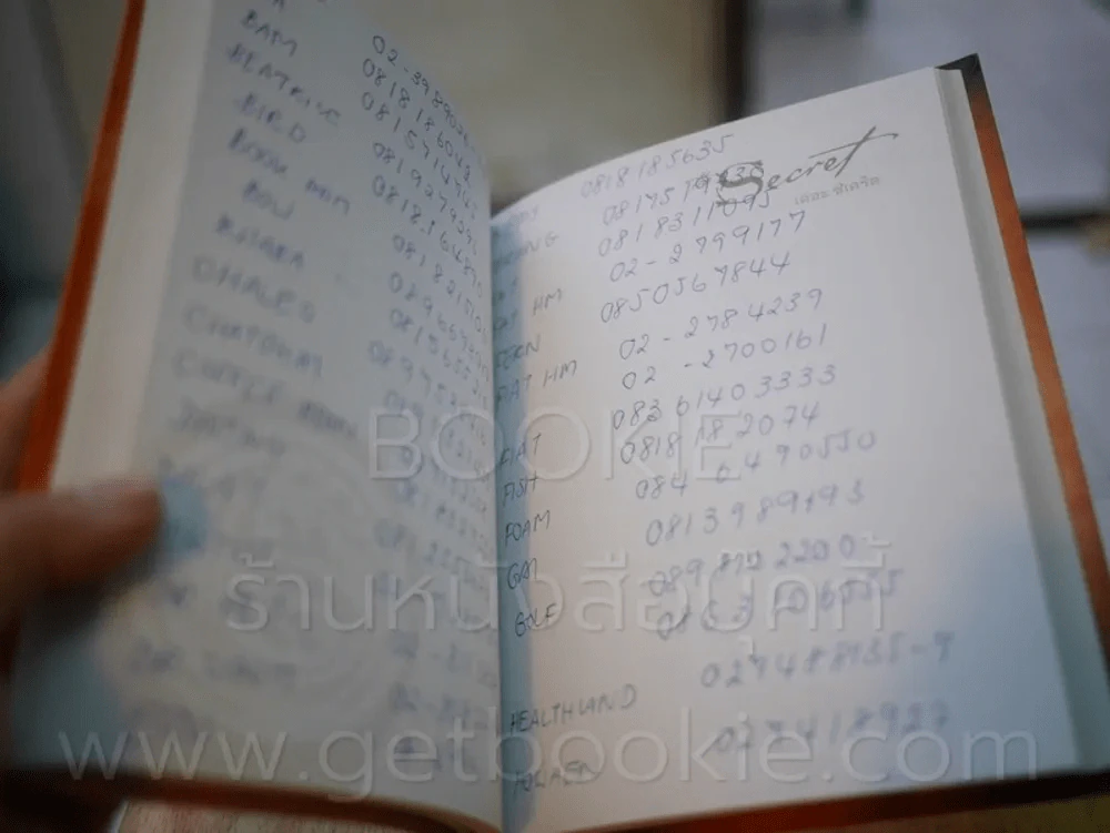 The Secret เดอะซีเคร็ต สมุดโน๊ต (ด้านในมีขีดเขียน 5 แผ่น) รูปที่ 5