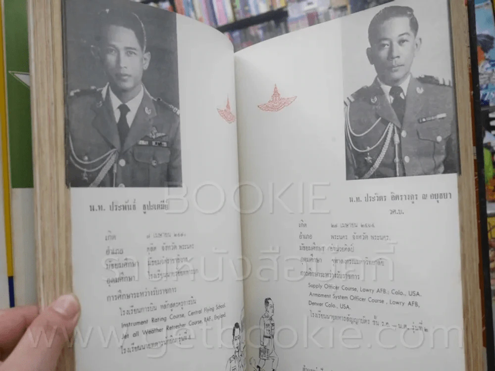 อนุสรณ์ นายทหารฝึกหักราชการ โรงเรียนเสนาธิการทหารอากาศ ชุดที่ 3 2499 - 2500 + โรงเรียนนายเรืออากาศ 2 รูปที่ 35