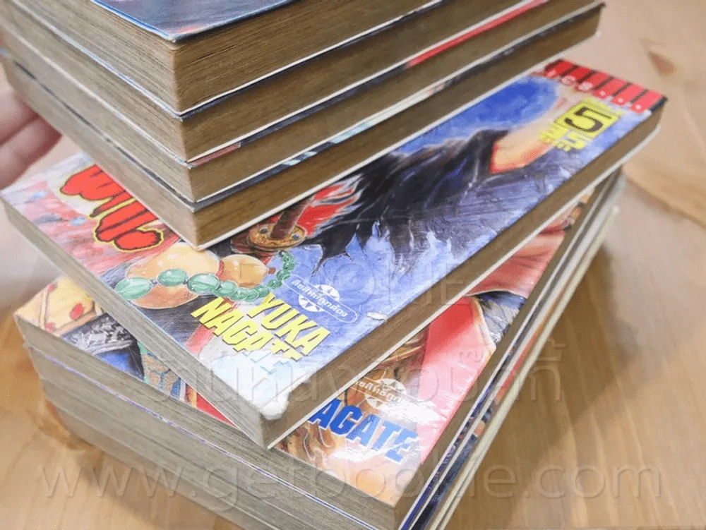 จอมคนสยบฟ้า โนบุนากะ 9 เล่มจบ (เล่ม 5 มีรอยแหว่งตามภาพ) รูปที่ 5