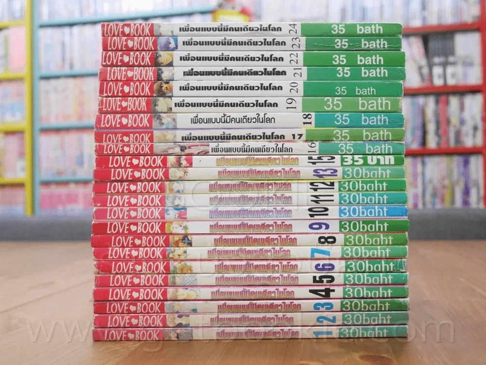 เพื่อนแบบนี้มีคนเดียวในโลก 26 เล่มจบ (ขาดเล่ม 14/25/26) รูปที่ 2