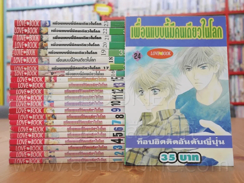 เพื่อนแบบนี้มีคนเดียวในโลก 26 เล่มจบ (ขาดเล่ม 14/25/26) รูปที่ 1