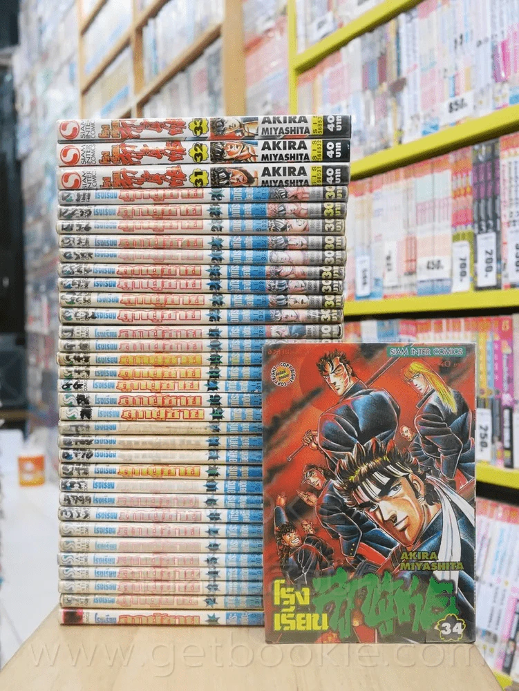 โรงเรียนลูกผู้ชาย ภาค 1 ครบชุด 34 เล่มจบ (ภาคแรก เล่ม 31-34 ปนพิมพ์) รูปที่ 1