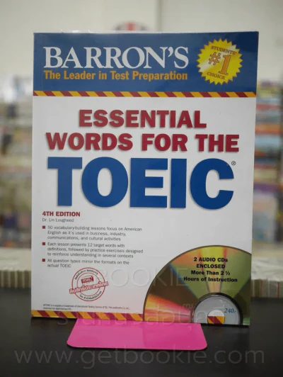 ESSENTIAL WORDS FOR THE TOEIC (มี CD แถมในเล่ม) รูปที่ 1