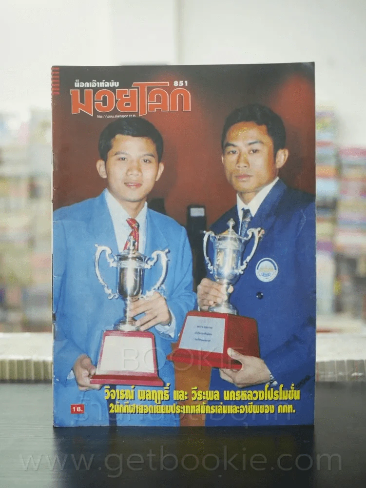 มวยโลก น็อกเอ๊าท์ ฉบับที่ 851 พ.ศ.2543 วิจารณ์ พลฤทธิ์ / วีระพล นครหลวงโปรโมชั่น รูปที่ 1
