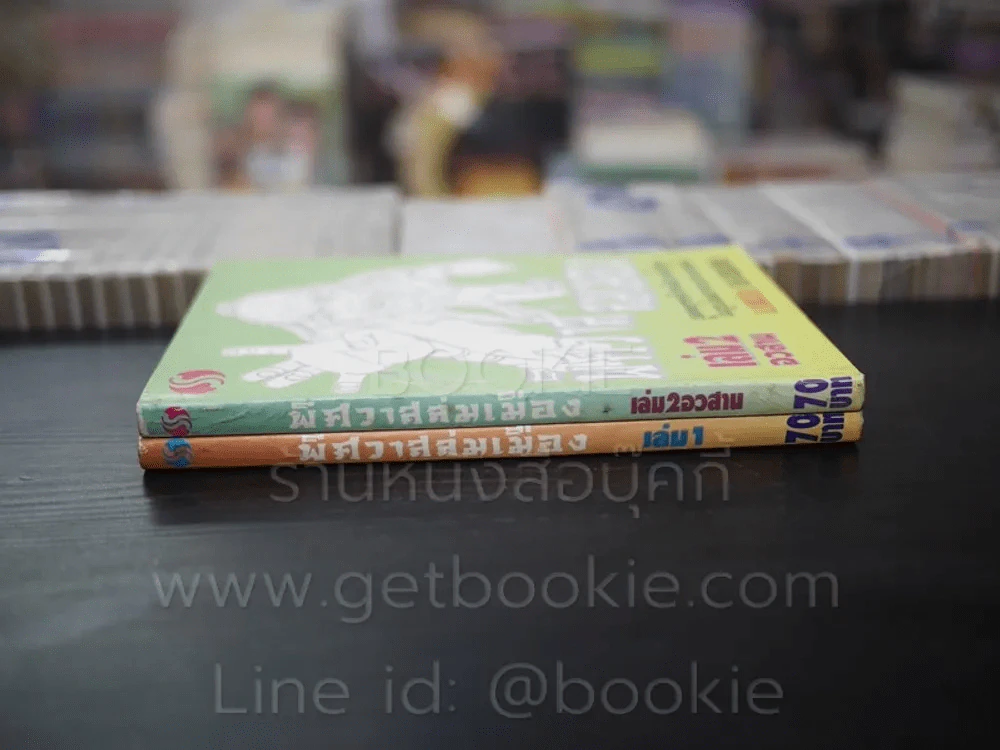 พิศวาสล่มเมือง 2 เล่มจบ - น.นพรัตน์ (พิมพ์ครั้งแรก) รูปที่ 2