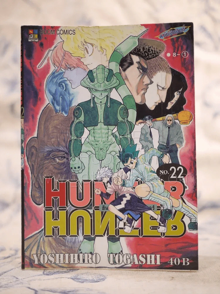 Hunter X Hunter ฮันเตอร์ X ฮันเตอร์ เล่ม 22 (มีสก๊อตเทปใสติดปกตามภาพ) รูปที่ 1