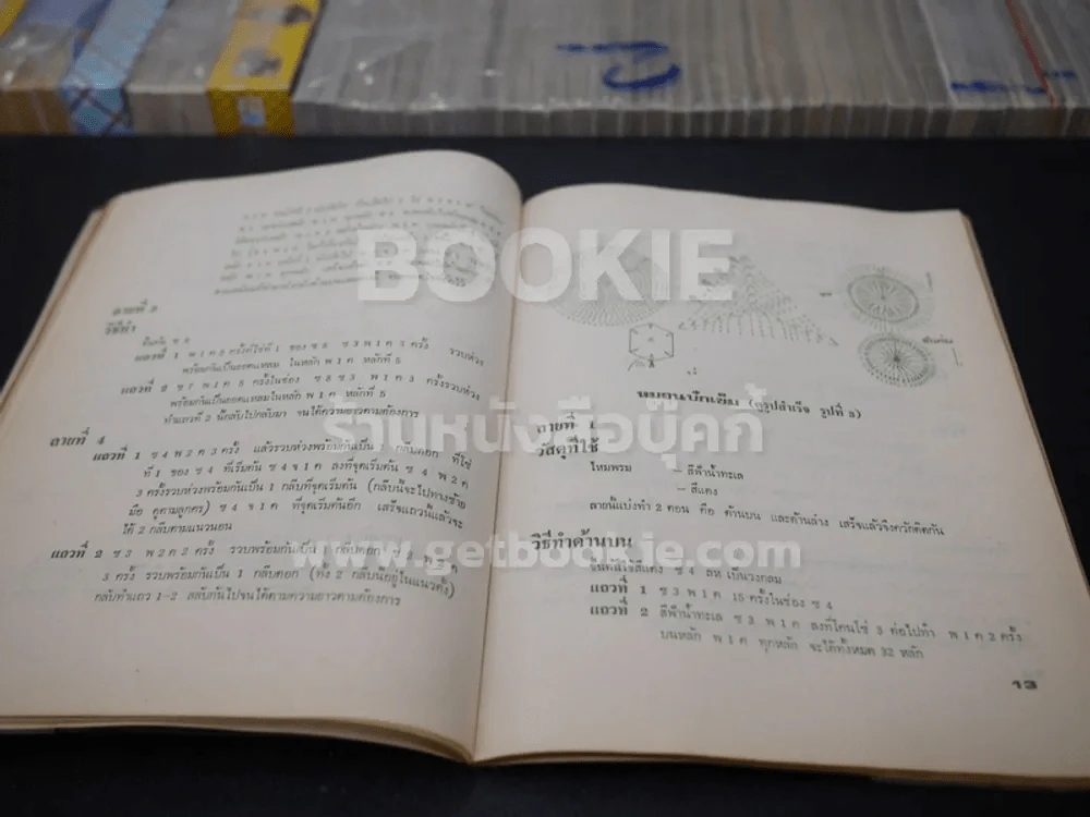 ตำราการถักเครื่องใช้แบบโครเชท์ ฉบับใหม่ทันสมัย รูปที่ 3
