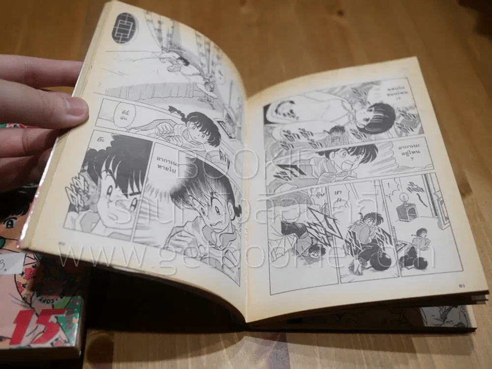 รันม่า 1/2 ไอ้หนุ่มกังฟู 38 เล่มจบ (สภาพไม่สวย 3 เล่ม) รูปที่ 11