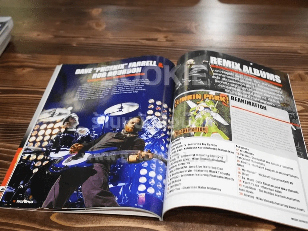 Music Express Linkin Park Special Issue รูปที่ 10