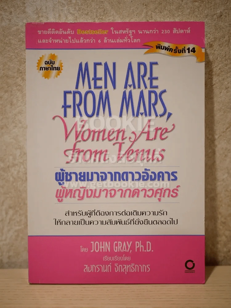 Men are from Mars, Women are from Venus ผู้ชายมาจากดาวอังคาร ผู้หญิงมาจากดาวศุกร์ รูปที่ 1