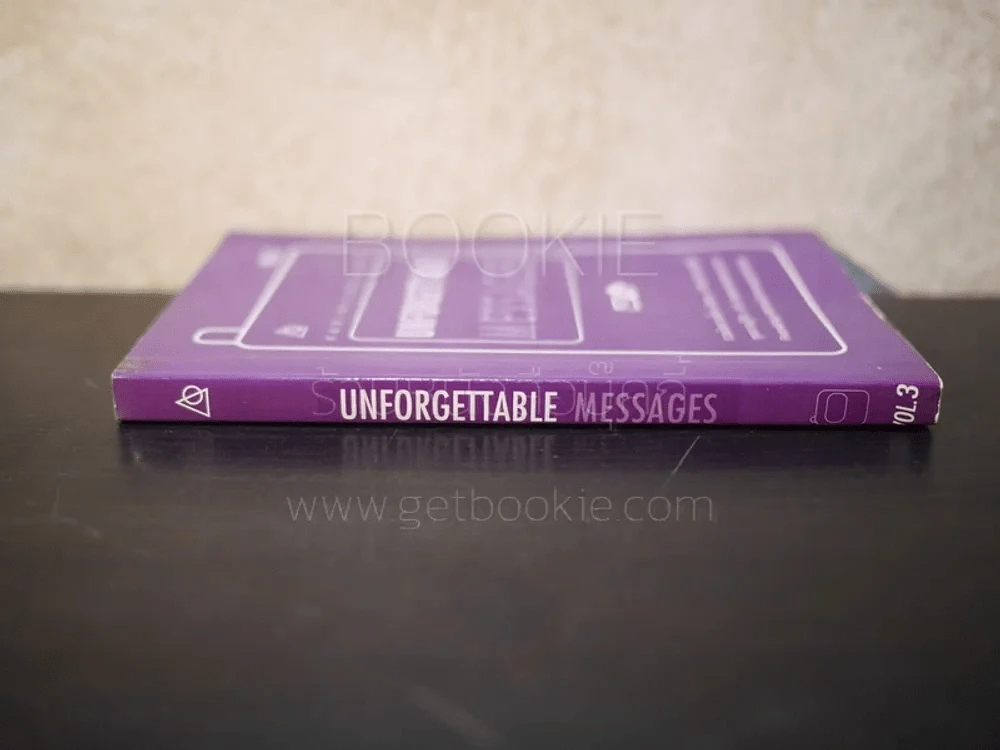 Unforgettable Messages Vol.3 เมสเสจเหนือระดับ รวมข้อความไทย-อังกฤษ สำหรับส่งทางมือถือทุกความรู้สึก รูปที่ 2