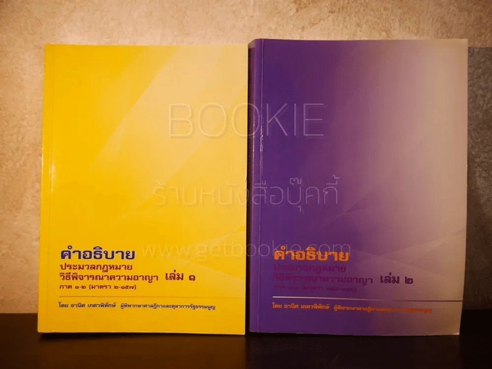 คำอธิบาย ประมวลกฎหมายวิธีพิจารณาความอาญา เล่ม 1-2 รูปที่ 1
