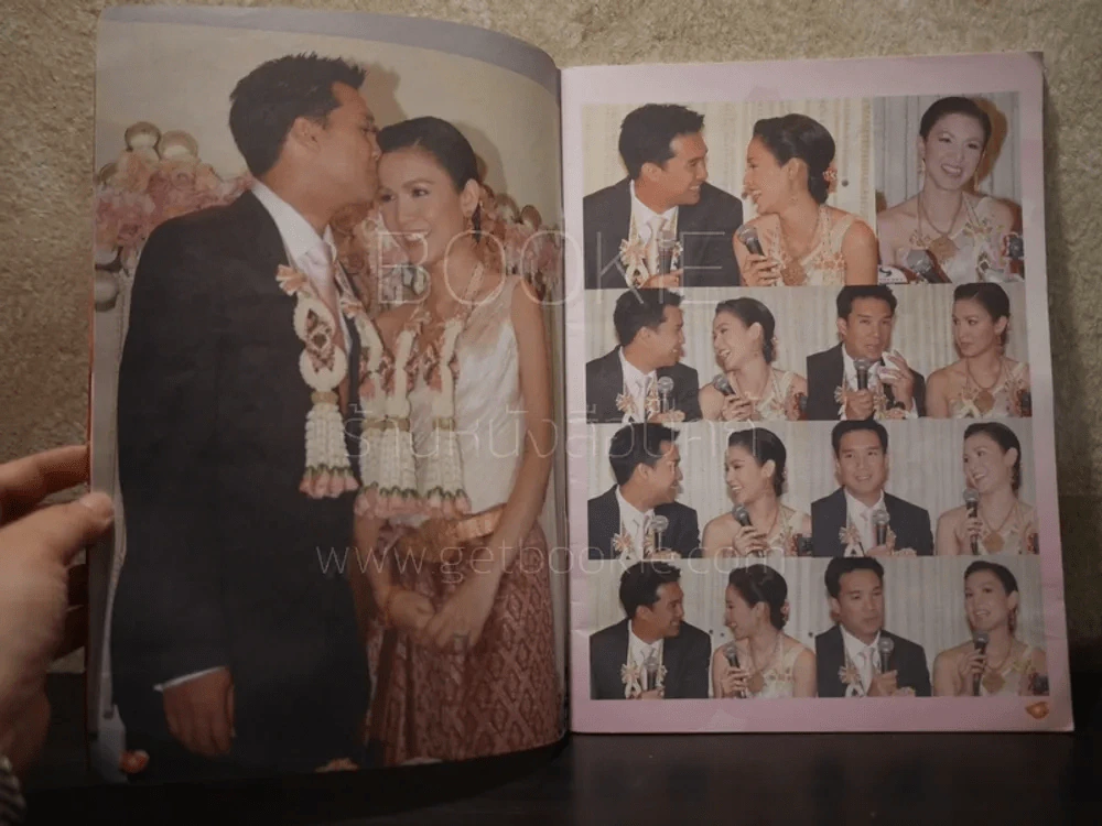 ประมวลภาพพิธีมงคลสมรส สุวนันท์ - ดนุพร รูปที่ 6