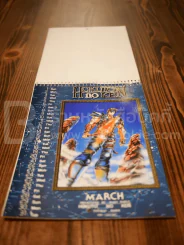 Hokuto No ken Calendar 1987 รูปที่ 4