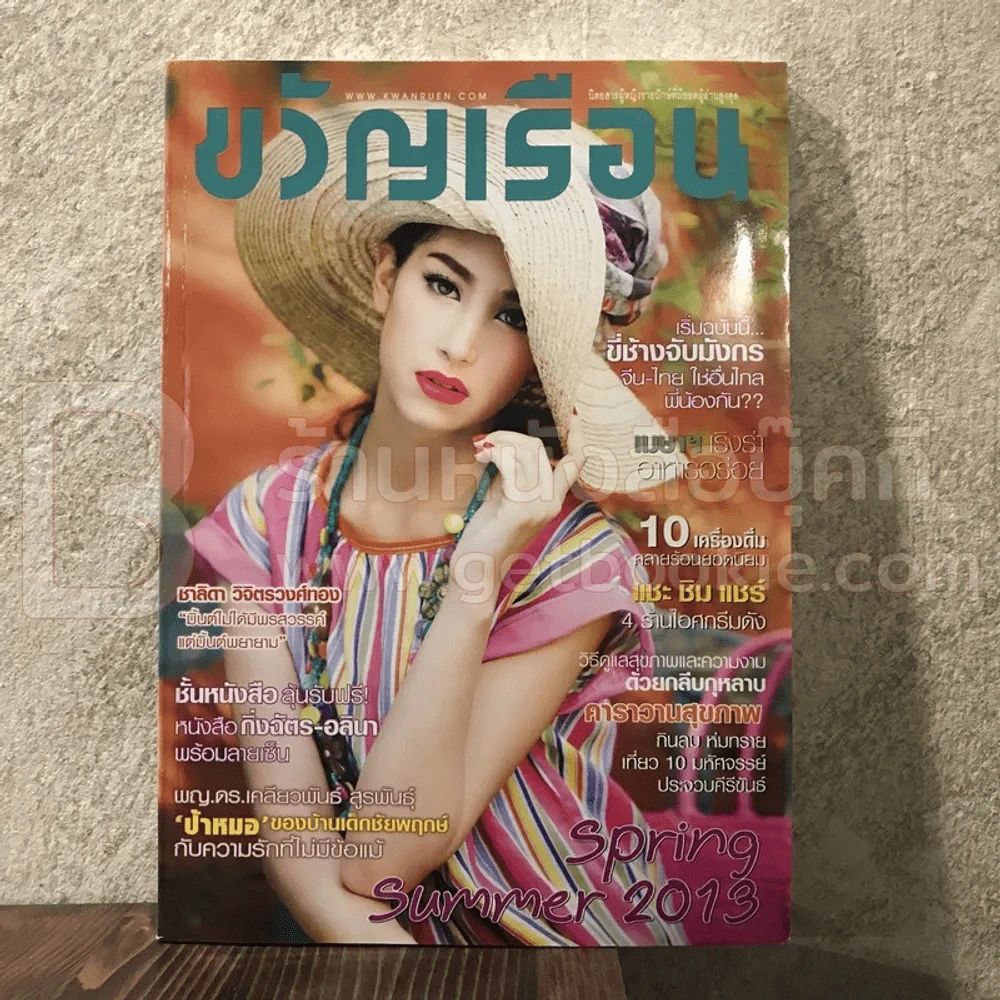ขวัญเรือน 993 เม.ย.2556 มิ้นต์ ชลิดา รูปที่ 1