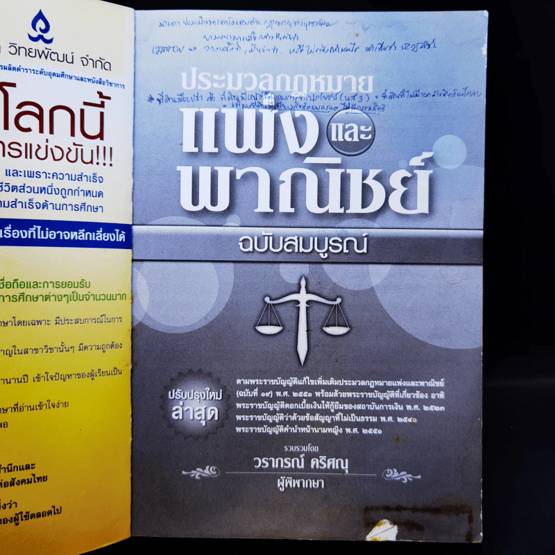 ประมวลกฎหมายแพ่งและพาณิชย์ ฉบับสมบูรณ์ - วราภรณ์ คริศณุ รูปที่ 14
