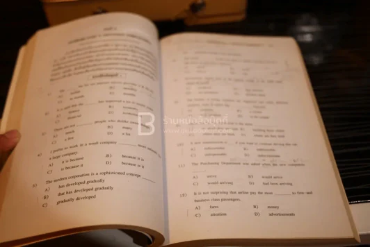 พิชิตข้อสอบ TOEIC (Grammar Tests: Parts V-VI) มีรอยขีดเขียน รูปที่ 3