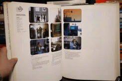 1985 The One Show : Volume 6 Vintage Graphic Design Advertising Book Retro 1980s รูปที่ 8