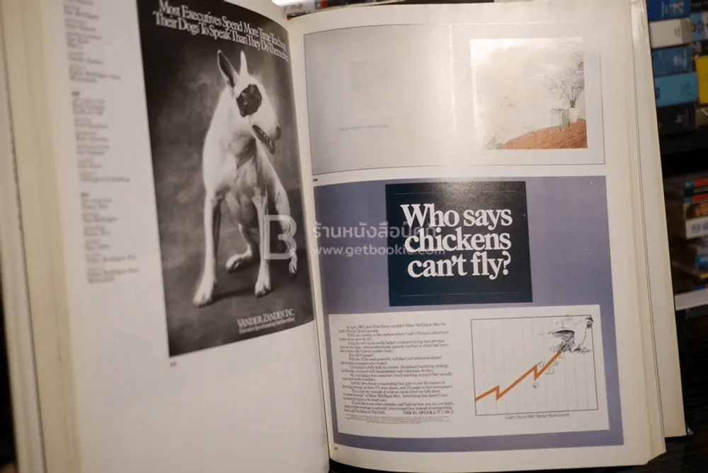 1985 The One Show : Volume 6 Vintage Graphic Design Advertising Book Retro 1980s รูปที่ 10