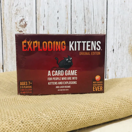 Exploding Kittens Red Box บอร์ดเกม รูปที่ 1