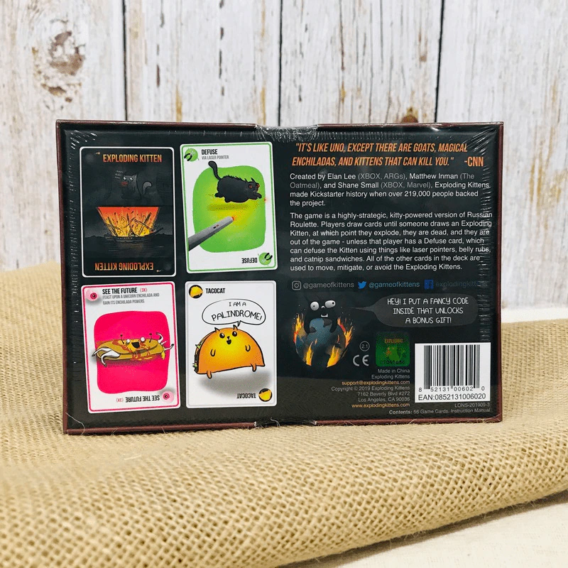 Exploding Kittens Red Box บอร์ดเกม รูปที่ 7