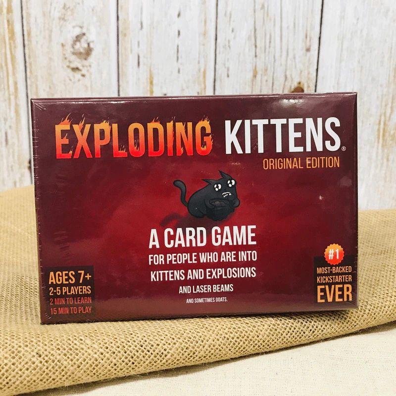 Exploding Kittens Red Box บอร์ดเกม รูปที่ 2