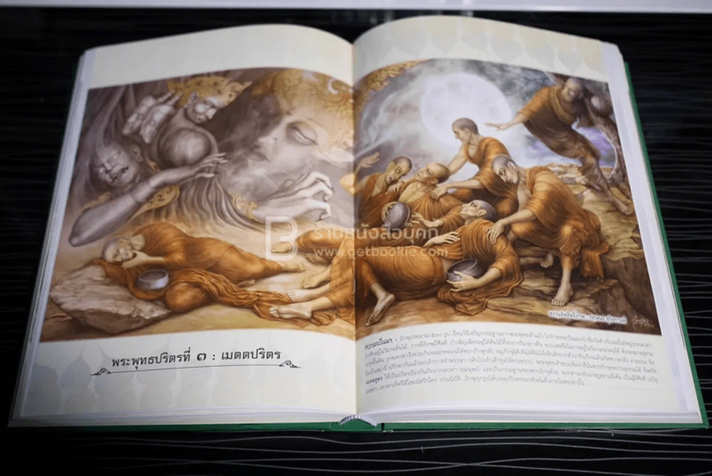 พระพุทธปริตร (ภาคพิสดาร) ชยะมังคลอัฏฐกะคาถา (คาถาพาหุง 8 ชัยมงคล : พร้อมอรรถาธิบาย) รูปที่ 11