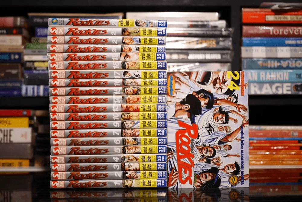 ROOKIES มือใหม่ไฟแรง 24 เล่มจบ ผู้เขียนจอมเก บลูส์ (ขาดเล่ม 8,11,12) รูปที่ 1