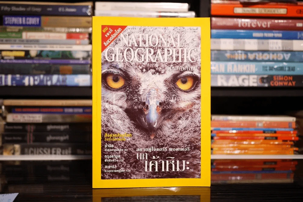 National Geographic ธ.ค. 2545 นกเค้าหิมะ (มีแผนที่) รูปที่ 1