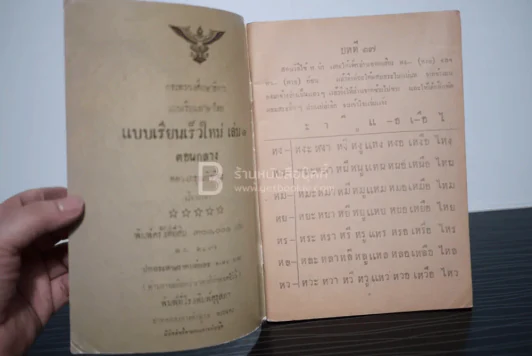 แบบเรียนภาษาไทย แบบเรียนเร็วใหม่ เล่ม 1 ตอนกลาง สำหรับชั้นประถมปีที่ 2 รูปที่ 3