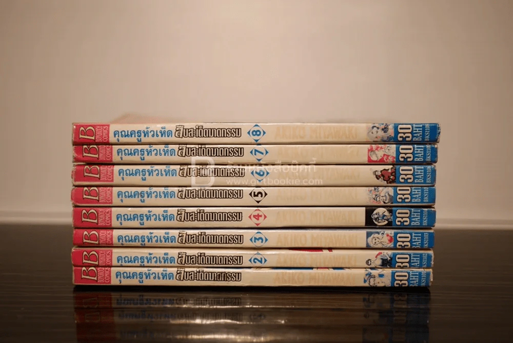 คุณครูหัวเห็ดสืบสะเด็ดฆาตกรรม 8 เล่มจบ รูปที่ 2