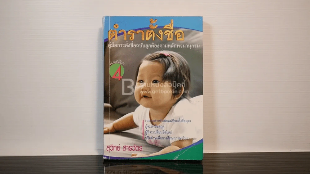 ตำราตั้งชื่อ - สุวิทย์ สารวัตร รูปที่ 1
